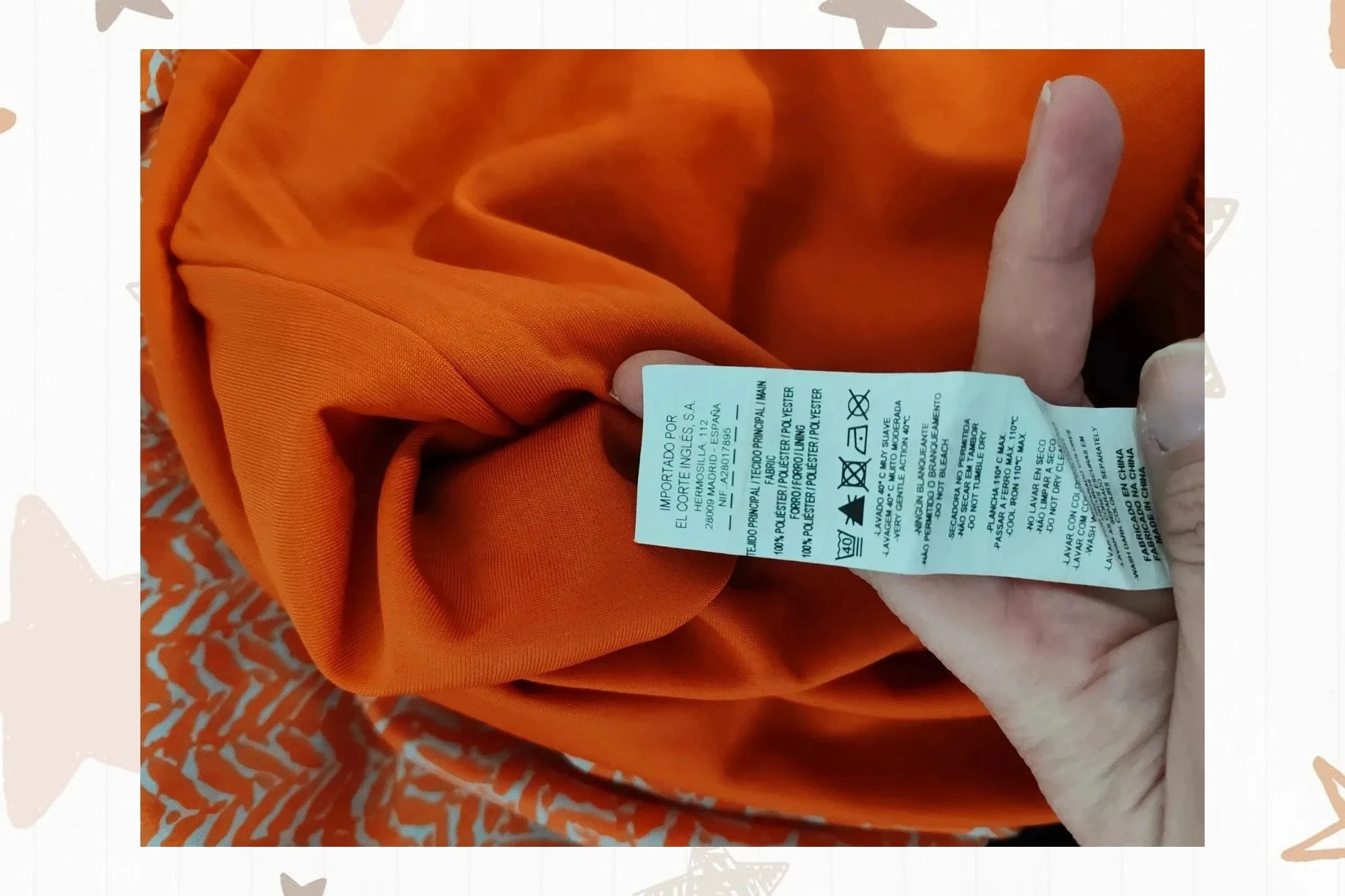 Vestido naranja Fórmula Joven – photo 6